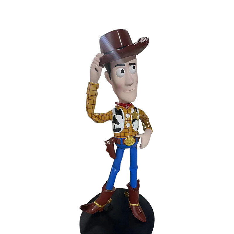 Toy Story Buzz Lightyear และ Woody Pvc Statue - การตกแต่งห้องเด็กของขวัญของนักสะสมรูปการ์ตูน
