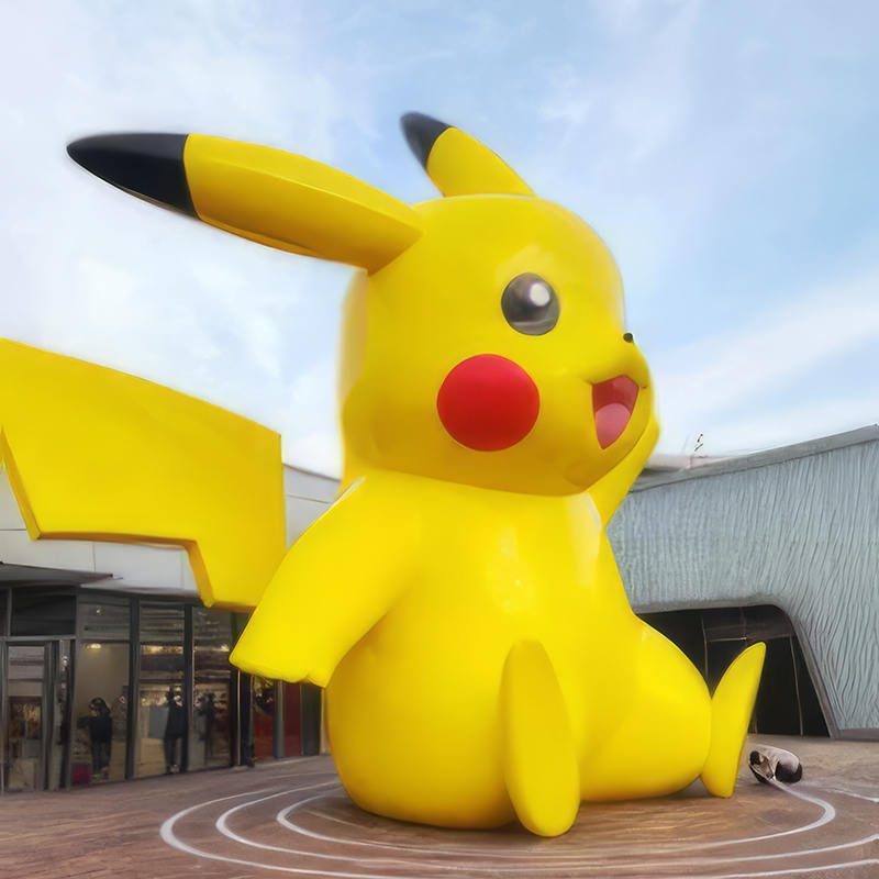 ประติมากรรม Pikachu ยักษ์, ประติมากรรมศิลปะกลางแจ้ง, เหมาะสำหรับสวนสาธารณะและห้างสรรพสินค้า